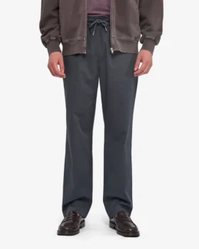 Organic Twill Pants – lavagrå