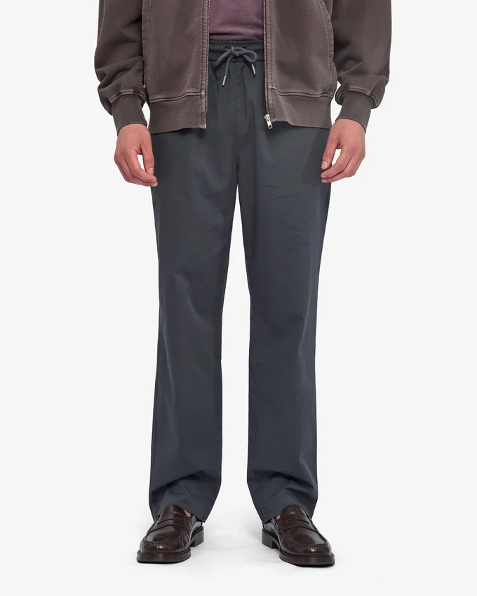 Organic Twill Pants – lavagrå