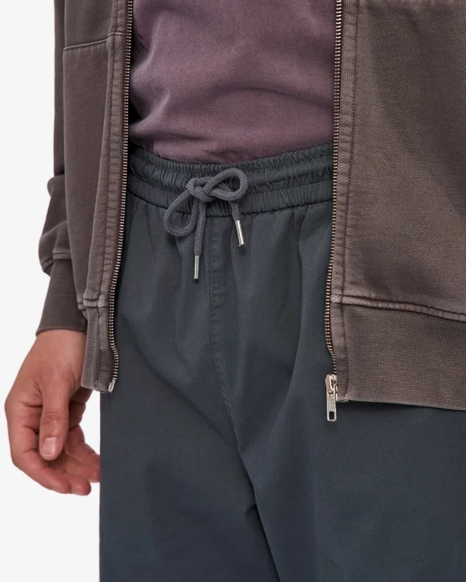 Organic Twill Pants – lavagrå