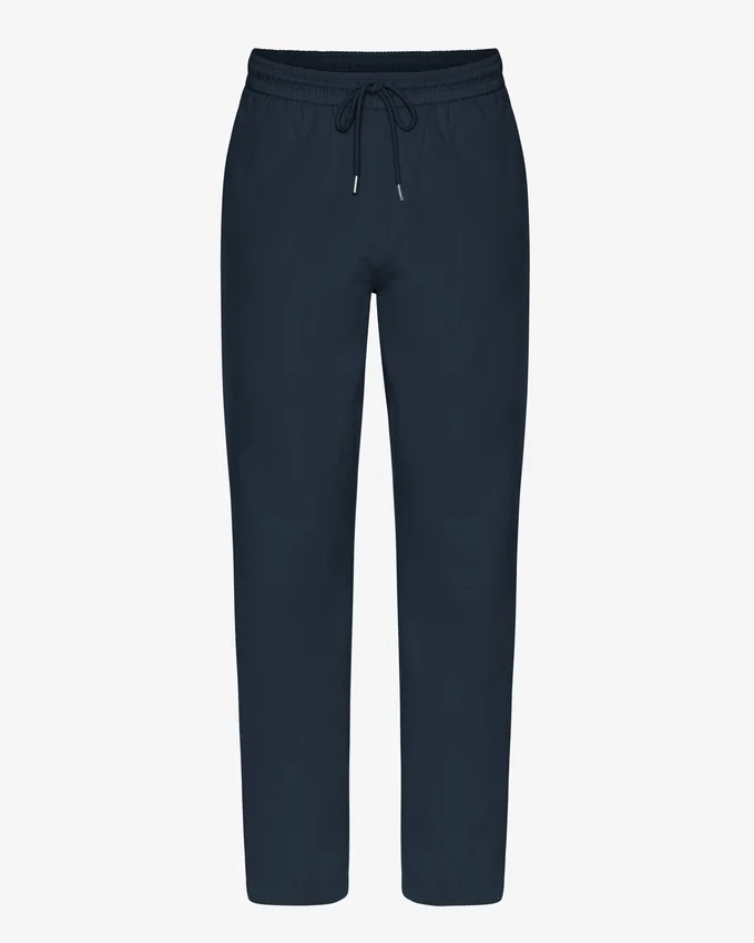 Organic Twill Pants – marinblå