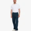 Organic Twill Pants – marinblå