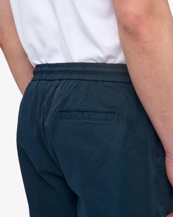 Organic Twill Pants – marinblå