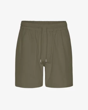 Organic Twill Shorts – dammig olivgrön