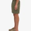 Organic Twill Shorts – dammig olivgrön