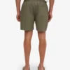 Organic Twill Shorts – dammig olivgrön