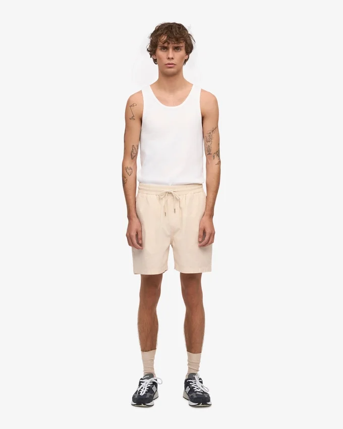 Organic Twill Shorts – elfenbensvit