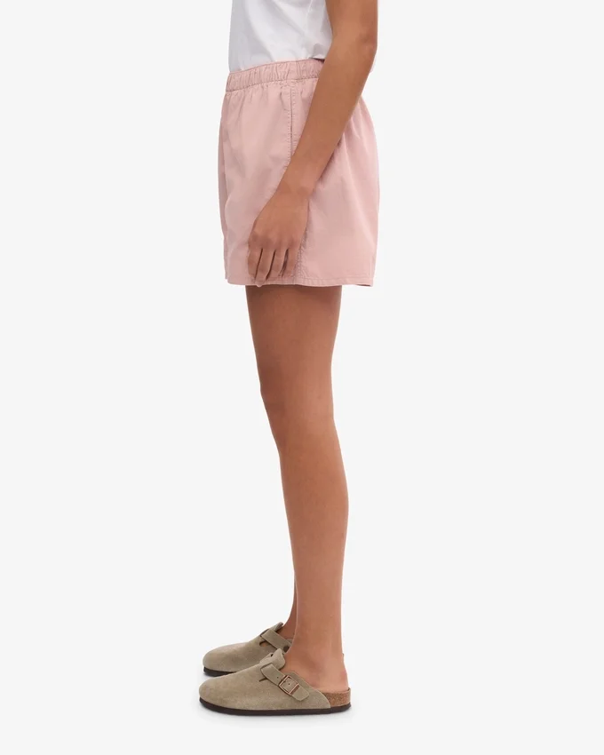Organic Twill Shorts för dam – blekt rosa