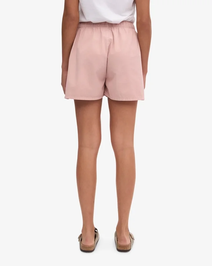 Organic Twill Shorts för dam – blekt rosa