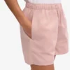 Organic Twill Shorts för dam – blekt rosa