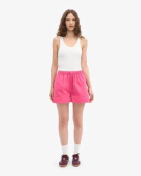 Organic Twill Shorts för dam – Bubblegum Pink