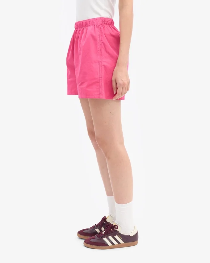 Organic Twill Shorts för dam – Bubblegum Pink