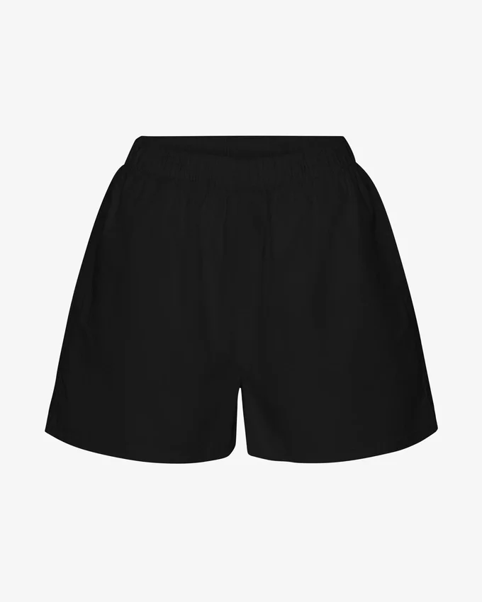 Organic Twill Shorts för dam – djupsvart
