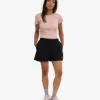 Organic Twill Shorts för dam – djupsvart