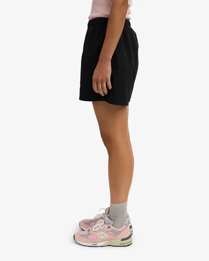 Organic Twill Shorts för dam – djupsvart
