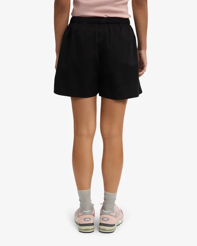 Organic Twill Shorts för dam – djupsvart