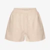 Organic Twill Shorts för dam – elfenbensvit