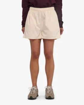 Organic Twill Shorts för dam – elfenbensvit