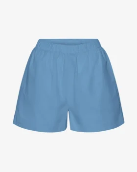 Organic Twill Shorts för dam – havsblå