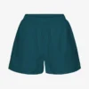 Organic Twill Shorts för dam – havsgrön