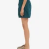 Organic Twill Shorts för dam – havsgrön