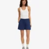 Organic Twill Shorts för dam – marinblå