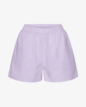 Organic Twill Shorts för dam – mjuk lavendel