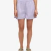 Organic Twill Shorts för dam – mjuk lavendel