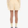 Organic Twill Shorts för dam – mjukgul