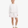 Organic Twill Shorts för dam – optiskt vitt