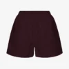 Organic Twill Shorts för dam – oxblodsröd