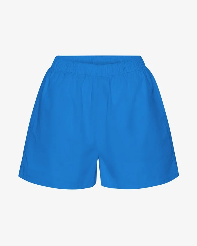 Organic Twill Shorts för dam – Pacific Blue
