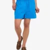 Organic Twill Shorts för dam – Pacific Blue