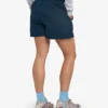Organic Twill Shorts för dam – petrolblå
