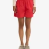 Organic Twill Shorts för dam – röd mandarin
