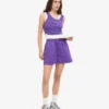 Organic Twill Shorts för dam – ultraviolett