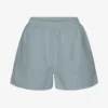 Organic Twill Shorts för damer – stålblå