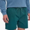 Organic Twill Shorts – havsgrön