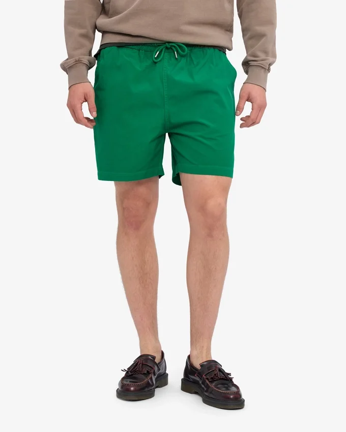 Organic Twill Shorts – Kelly Green