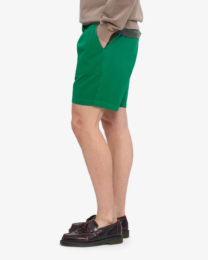 Organic Twill Shorts – Kelly Green