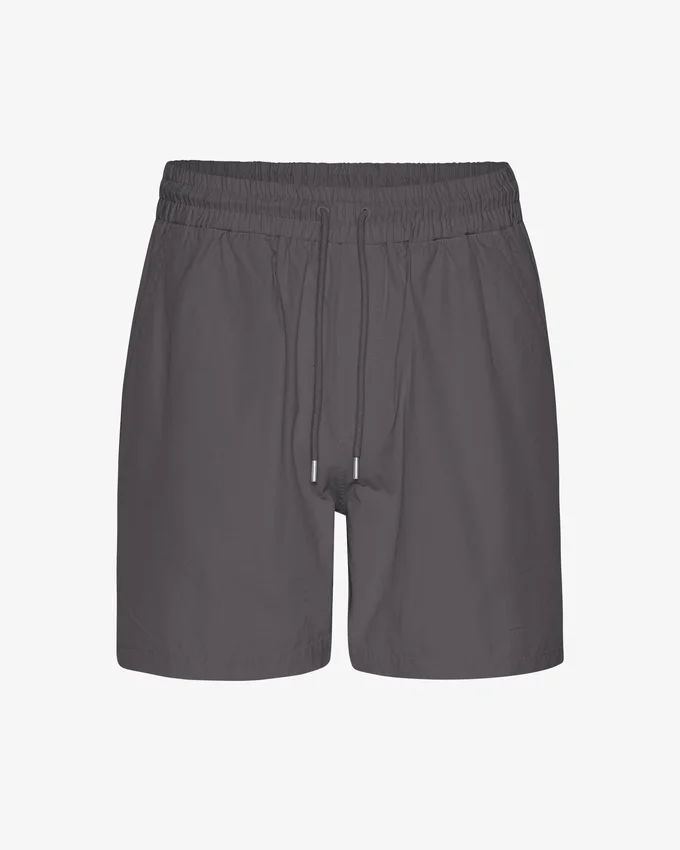Organic Twill Shorts – lavagrå