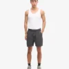 Organic Twill Shorts – lavagrå