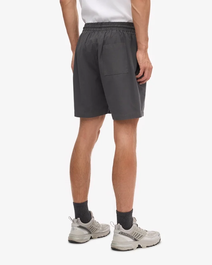 Organic Twill Shorts – lavagrå