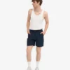 Organic Twill Shorts – marinblå