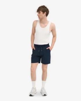 Organic Twill Shorts – marinblå