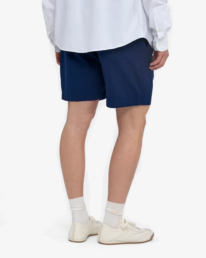 Organic Twill Shorts – marinblå