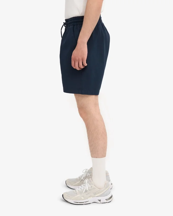 Organic Twill Shorts – marinblå