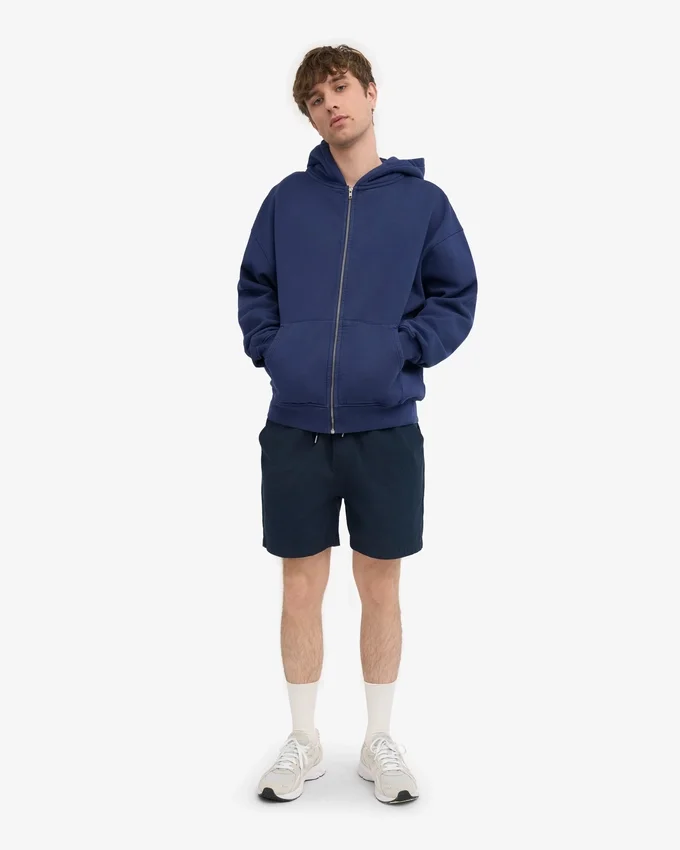 Organic Twill Shorts – marinblå