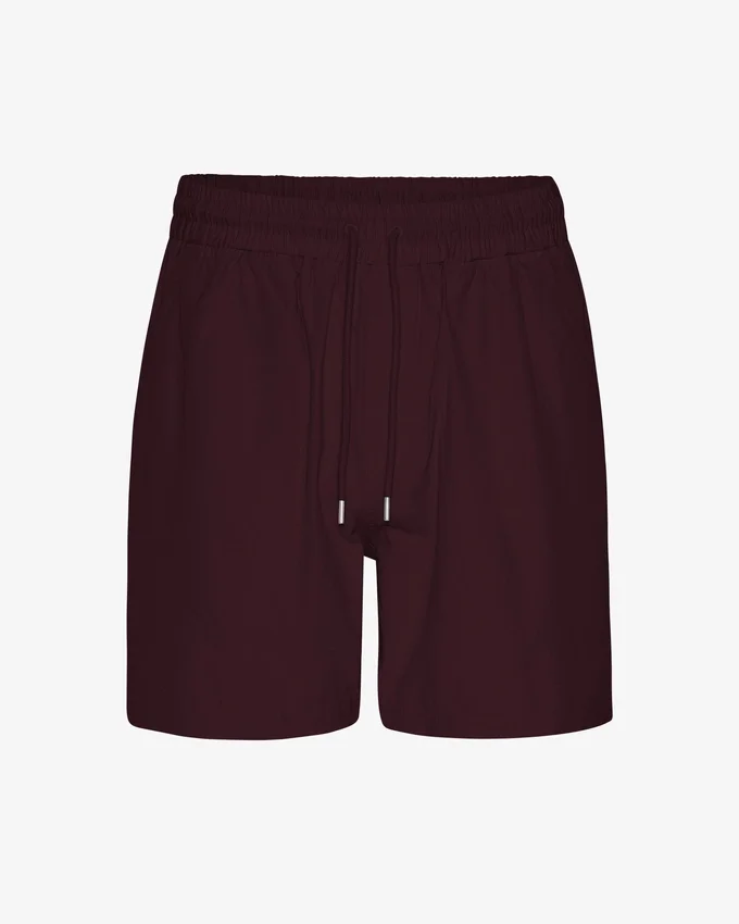 Organic Twill Shorts – oxblodsröd