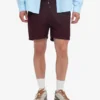 Organic Twill Shorts – oxblodsröd