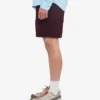 Organic Twill Shorts – oxblodsröd